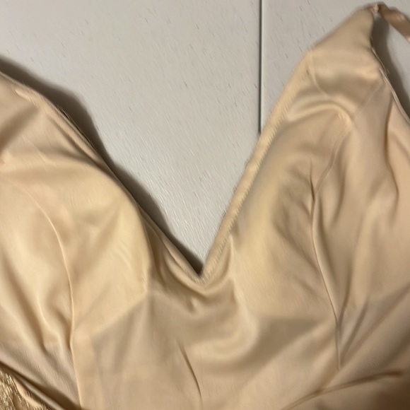 Speechless fit and flare gold lace dress., sz11 - Picture 4 of 12